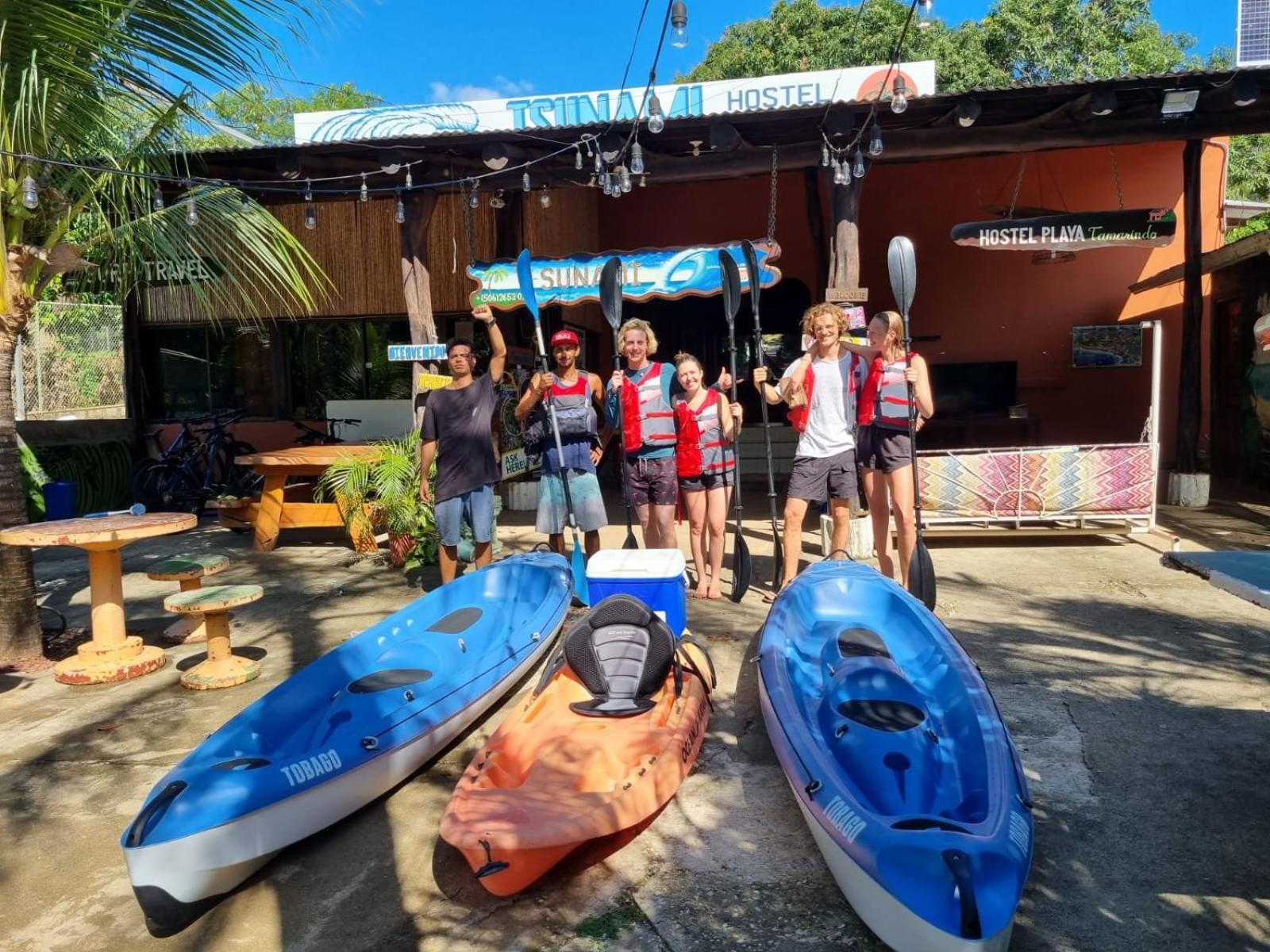 Tsunami Hostel Tamarindo Exterior foto